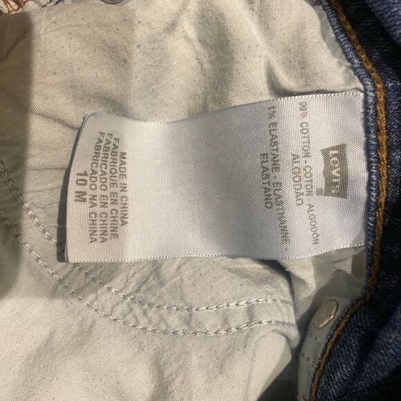 Levi’s 505 Straight Leg size 10 Ladies Red Tab Button Pockets Everyday Timeless - Picture 6 of 8